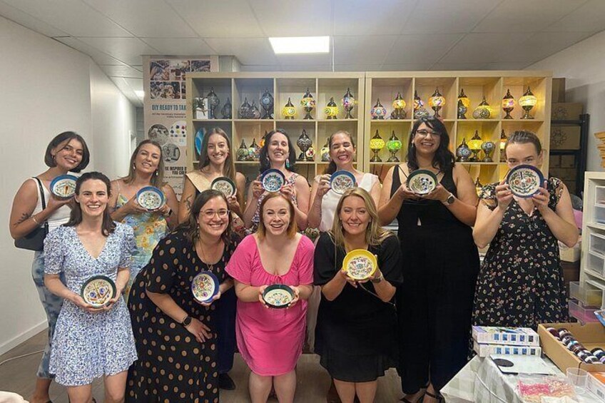 Painting Classes Orange County: Ceramic Plates & Bowls 2