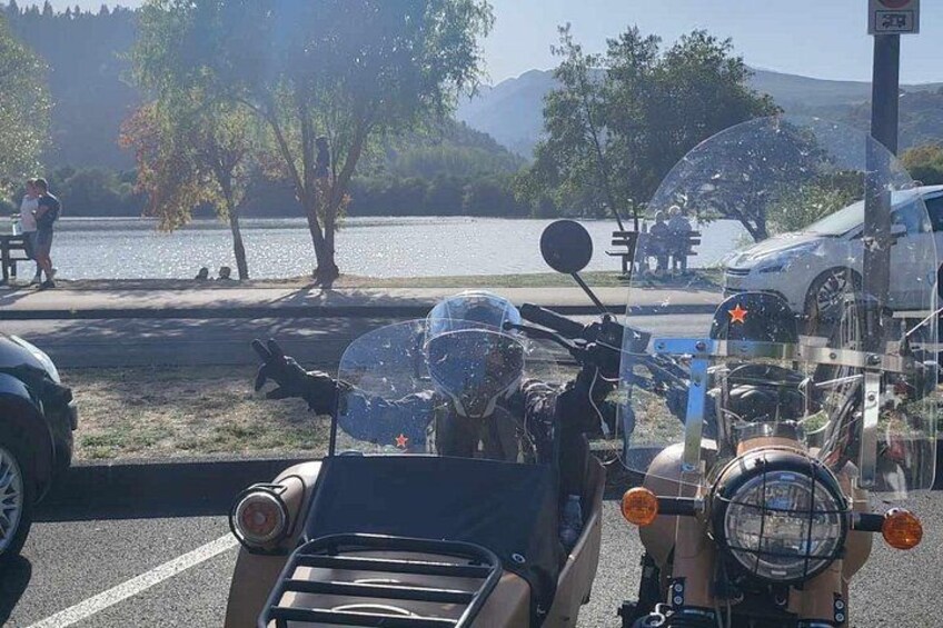 vintage sidecar ride in Auvergne 4