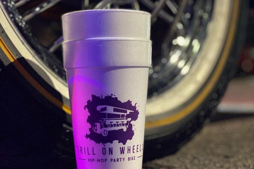Celebrate Houston on a 100% Motorized R&B Party Bike 5