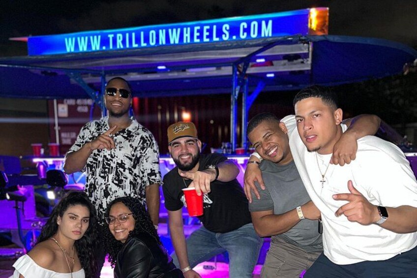 Celebrate Houston on a 100% Motorized R&B Party Bike 4