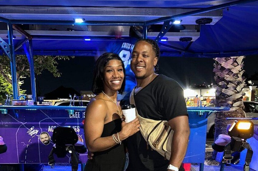 Celebrate Houston on a 100% Motorized R&B Party Bike 2