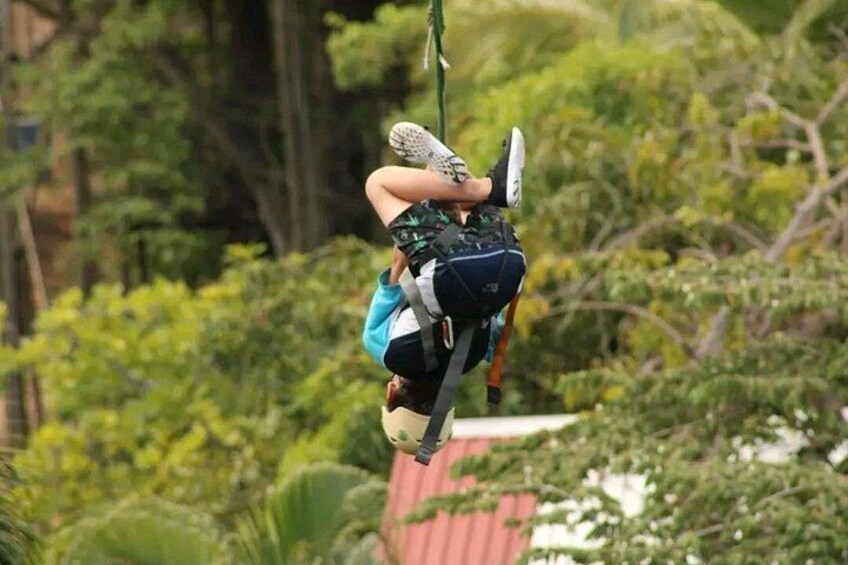 Half-Day Zip Line Combo: Beaches and Wildlife Encounter in roatan 4