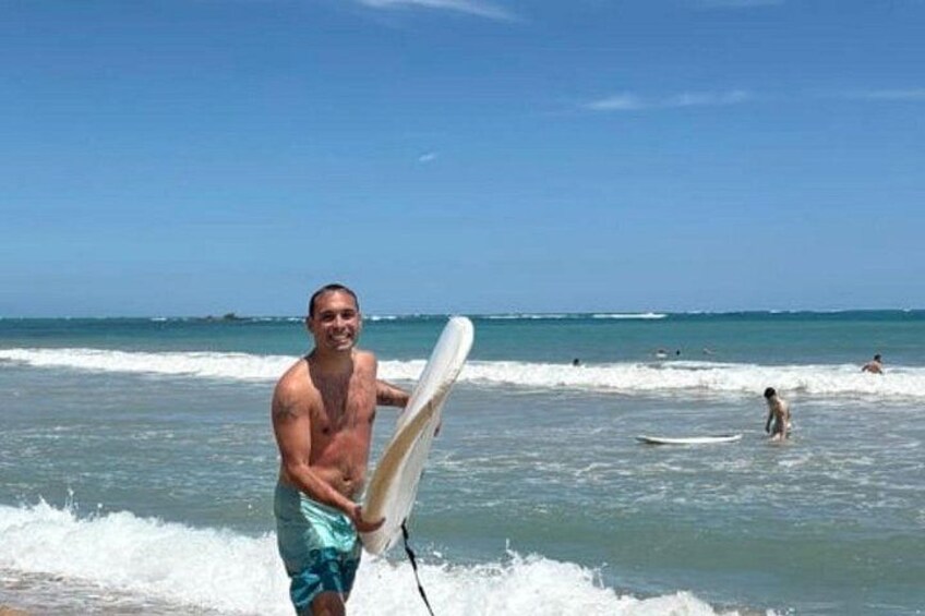 Surfing Lesson, Rincon PR 3