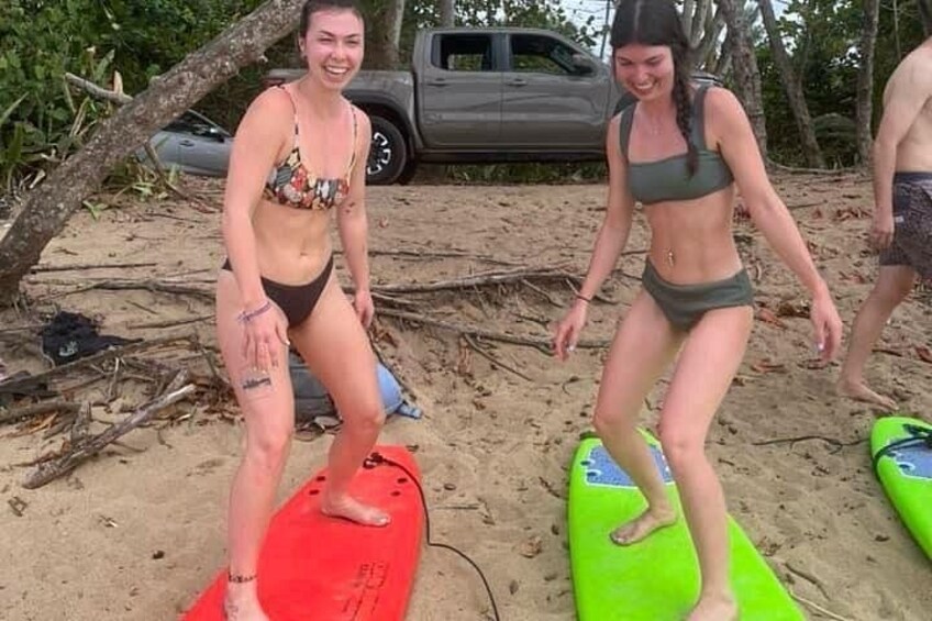 Surfing Lesson, Rincon PR 2