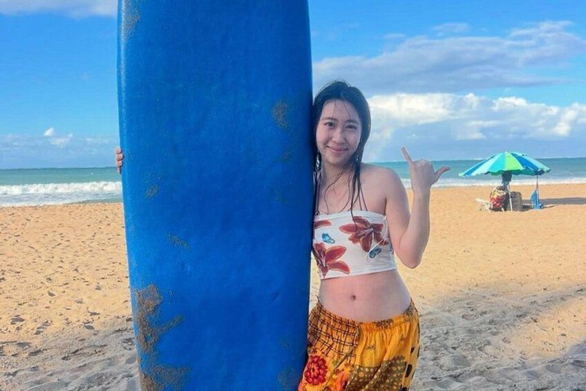 Surfing Lesson, Rincon PR 4