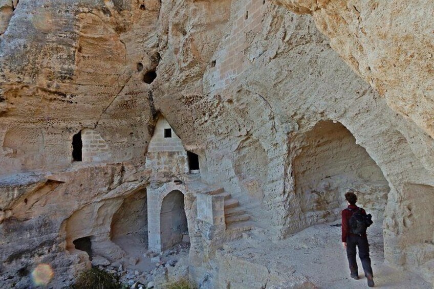 Rock church of San Nicola all'Ofra. 1