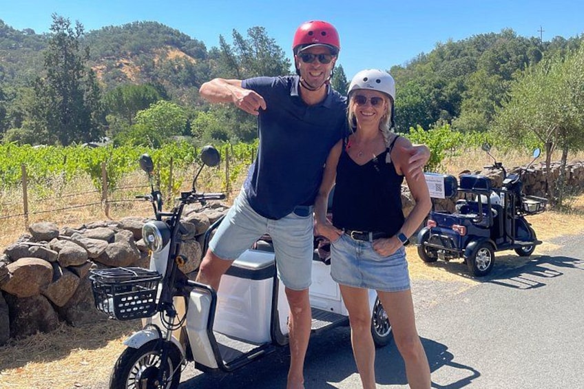 Get on your trike and ride! History, nature and wellness meet for our trike and hike tours. 1