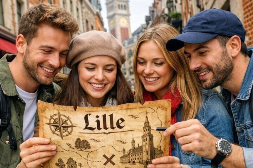 Urban Escape Game in Lille – Track Game in Old Town 1