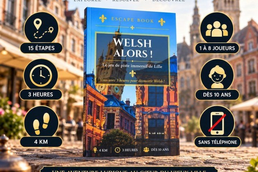 Urban Escape Game in Lille – Track Game in Old Town 2