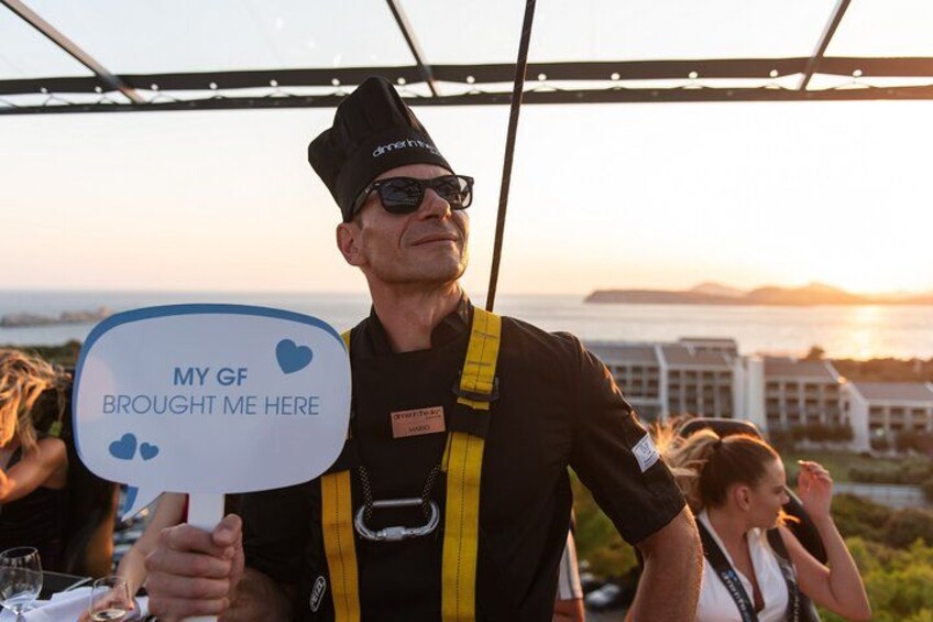 Dinner in the Sky Dubrovnik - Dine 50m Above Ground 3