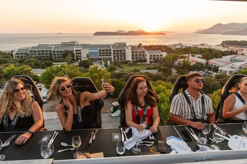 Dinner in the Sky Dubrovnik - Dine 50m Above Ground 4