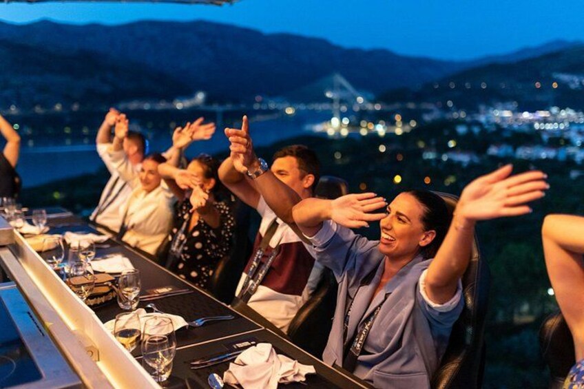 Dinner in the Sky Dubrovnik - Dine 50m Above Ground 5