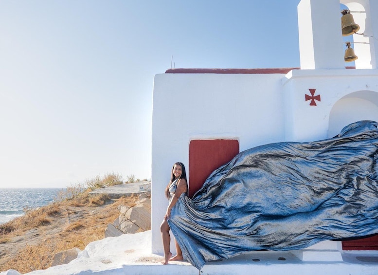 Picture 13 for Activity Mykonos: Flying Dress Photoshoot 4
