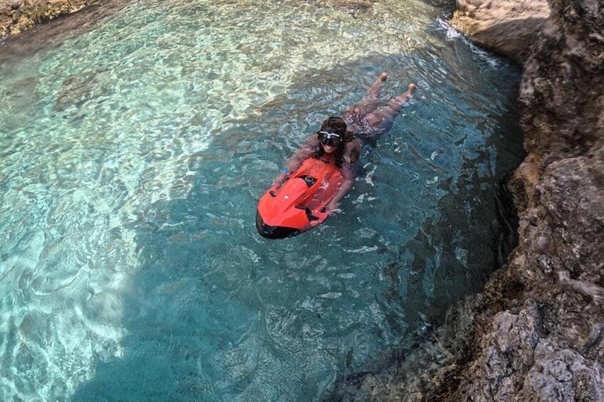 Curaçao Seabob in Playa Piskado Adventure with Sea Turtles 2