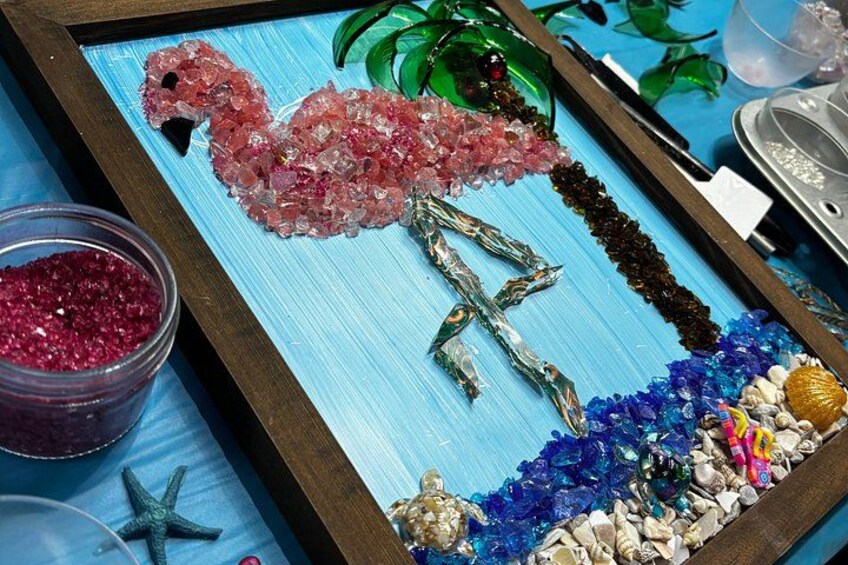 Siesta Key Glass Artwork Class 1