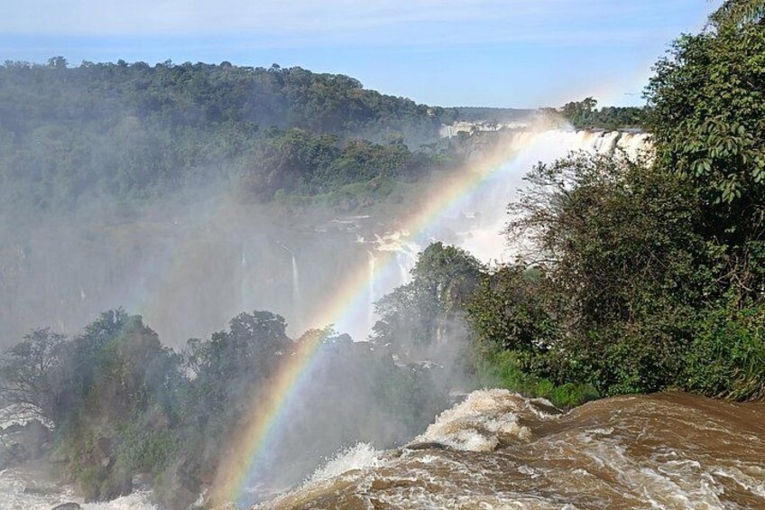 One day tour of two waterfalls in Brazil and Argentina 2