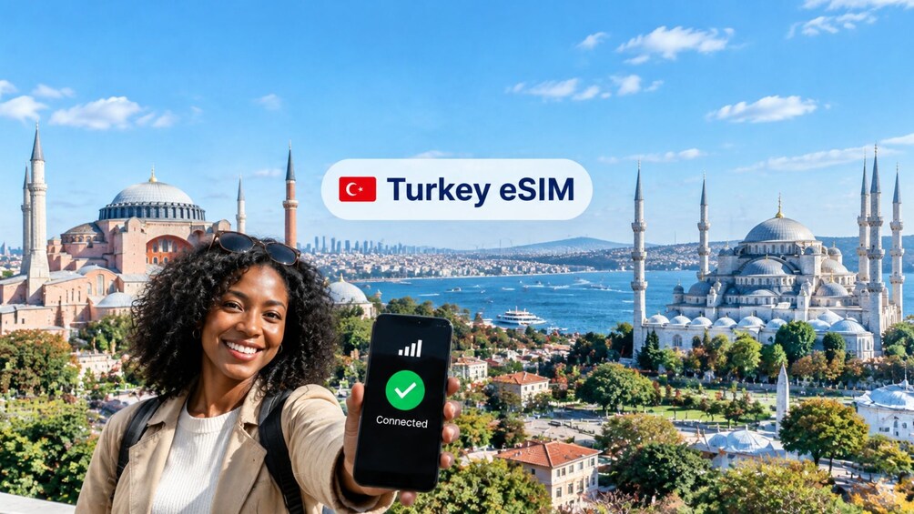 Istanbul: Unlimited Turkey Internet with eSIM Mobile Data Plan 1
