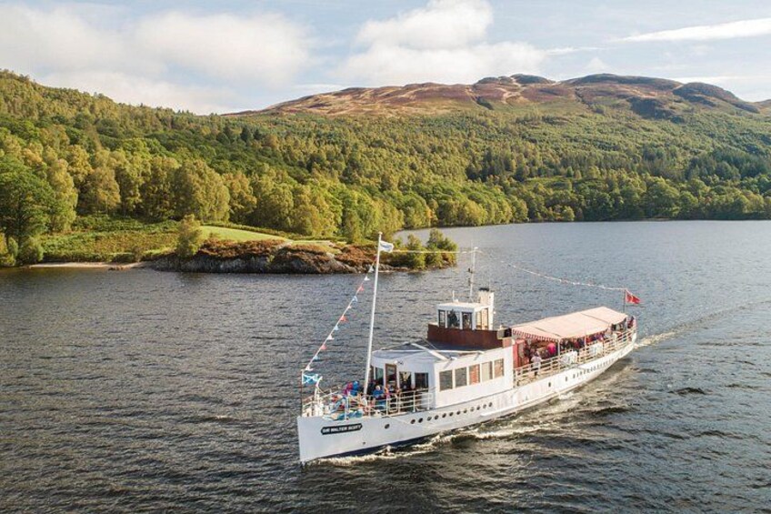 Steamship Cruise, Sheepdog Demo, Foraging Walk, Trossachs Trail 1
