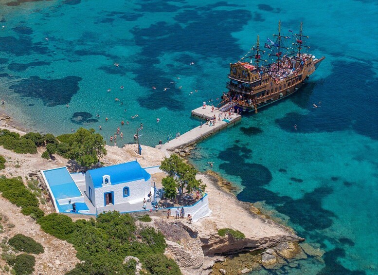 Picture 22 for Activity From Kos:A full day cruise in the newest luxury vessel! 4