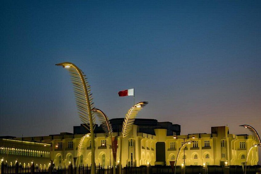 Doha Night City Lights Tour with Arabian Dhow Cruise 4