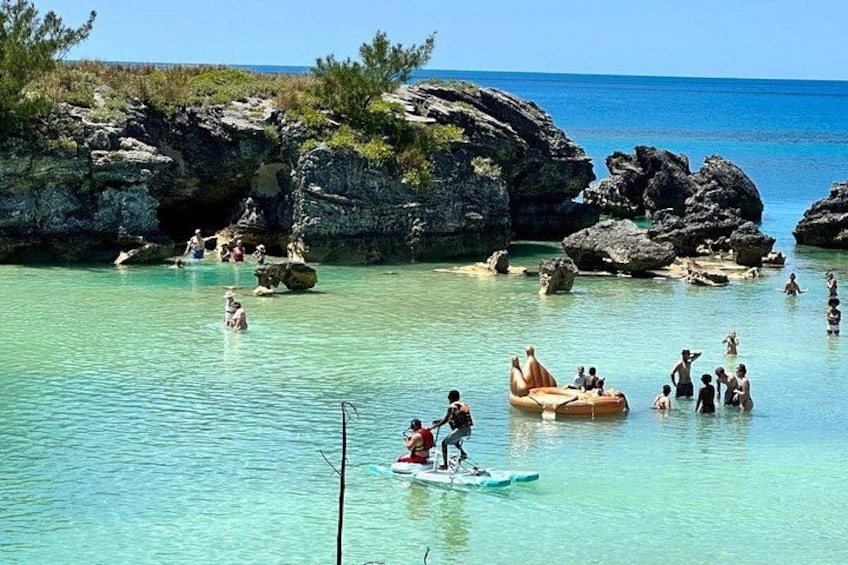 Crystal Cave, St. George and Tobacco Bay Beach 1