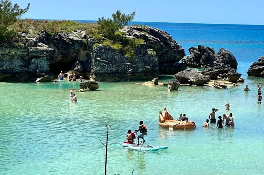 Crystal Cave, St. George and Tobacco Bay Beach 1