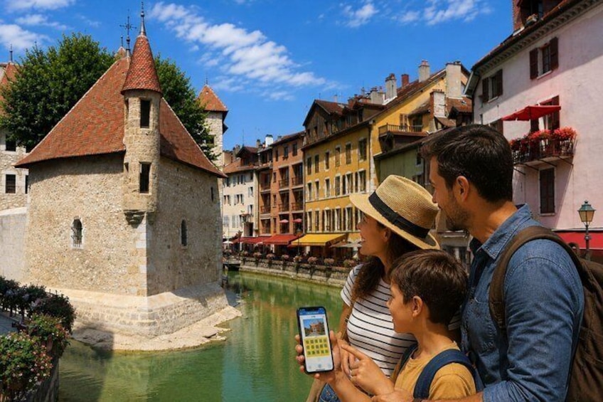 Annecy Scavenger Hunt & Highlights Self-Guided Walking Tour 1