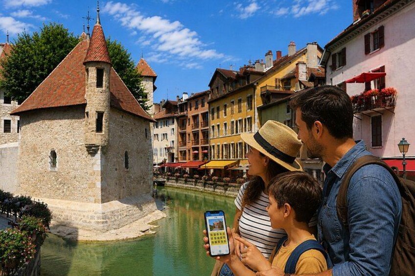 Annecy Scavenger Hunt & Highlights Self-Guided Walking Tour 1