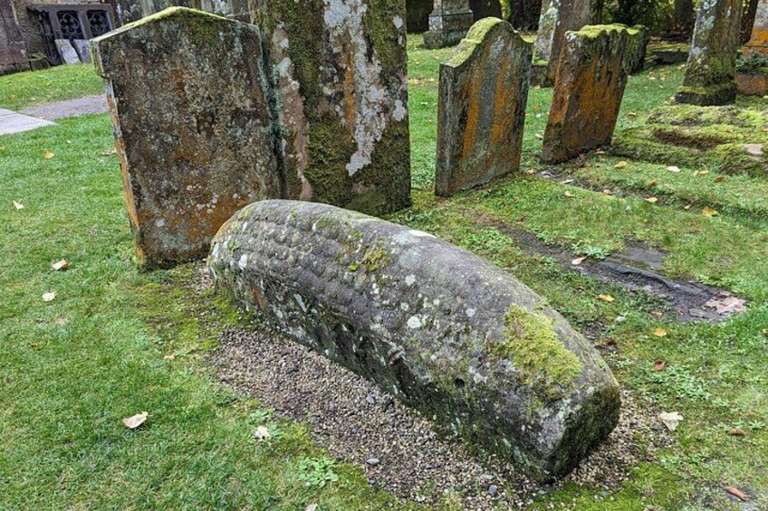Luss - Viking Hogback Gravestone 4