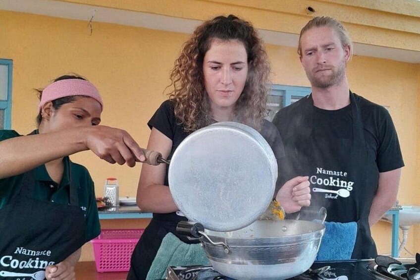 Local Women Lead Nepali Cooking Class 3
