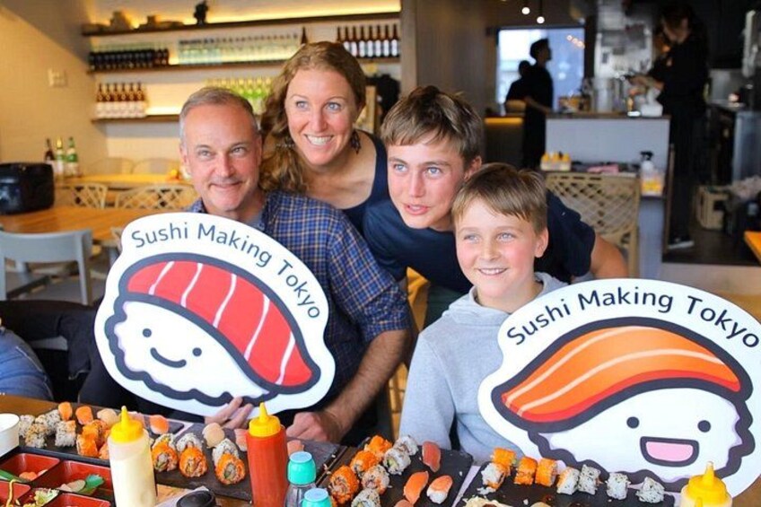 Sushi Making Tokyo Roll and Authentic Japanese Sushi Class 2