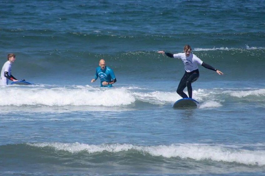 Vibrant Surf Lesson in Vila do Conde with Transport Included 5