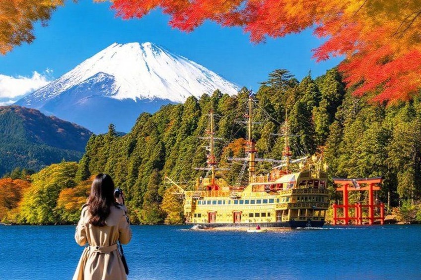 Mt Fuji Hakone Tour from Tokyo: Cable Car and Cruise Option 2