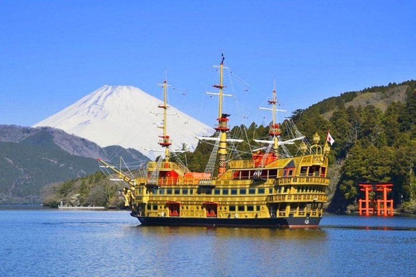 Mt Fuji Hakone Tour from Tokyo: Cable Car and Cruise Option 4
