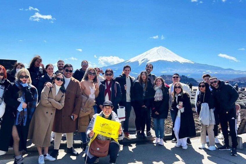 Mt Fuji Hakone Tour from Tokyo: Cable Car and Cruise Option 3