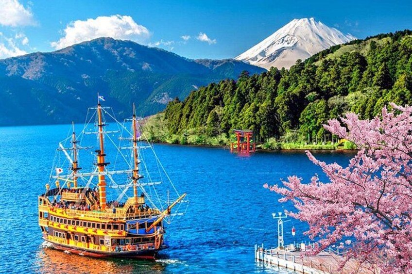 Mt Fuji Hakone Tour from Tokyo: Cable Car and Cruise Option 2