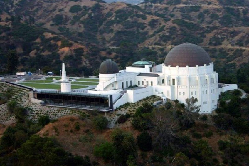 View From Helicopter Griffith Park Observatory 4