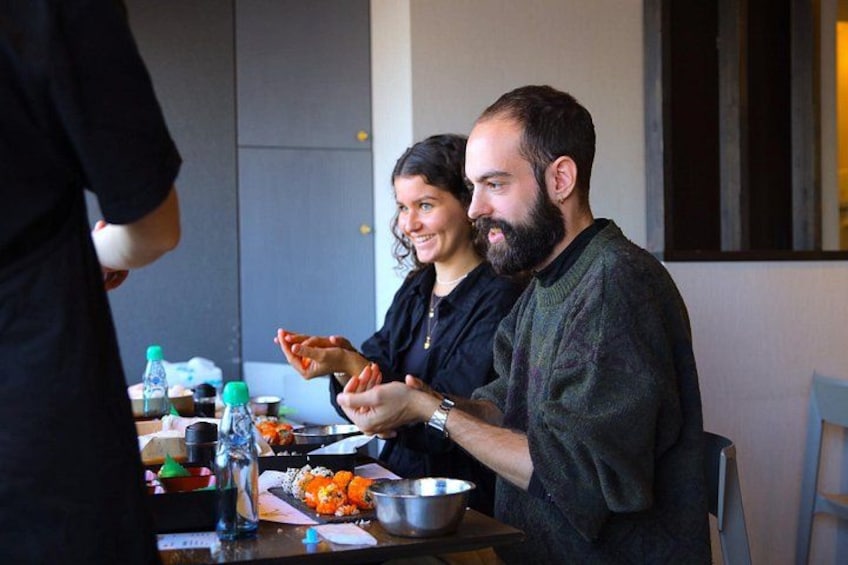 Sushi Making Osaka Roll and Authentic Japanese Sushi Class 2