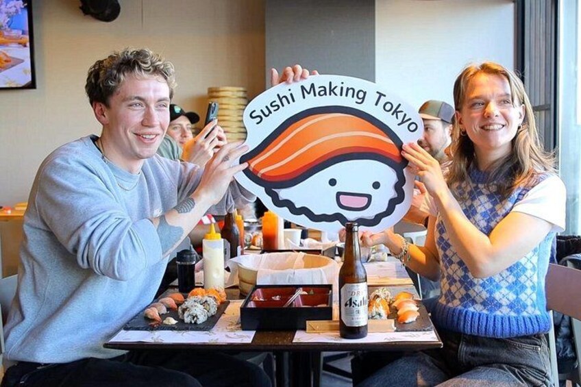Sushi Making Osaka Roll and Authentic Japanese Sushi Class 4