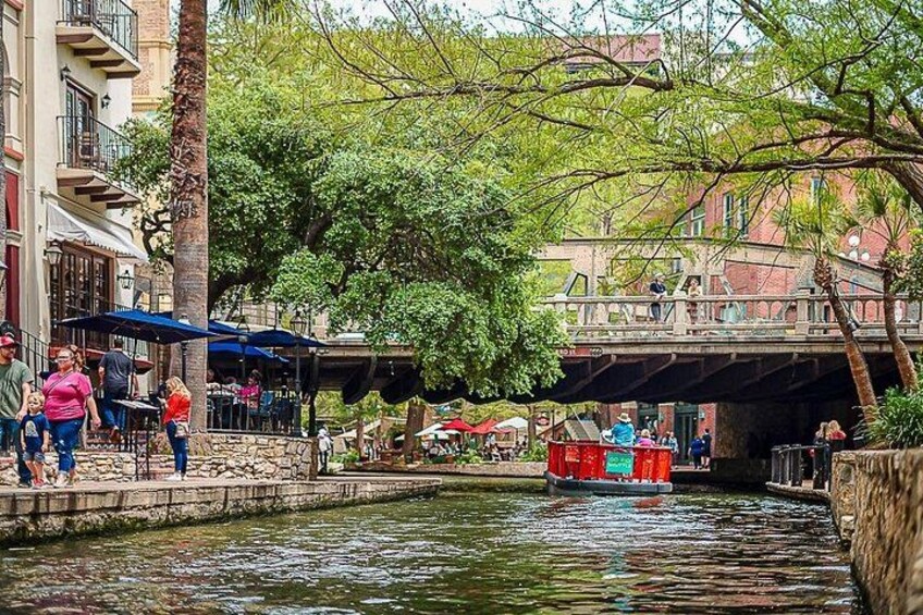 See historic bridges on the river walk. 5