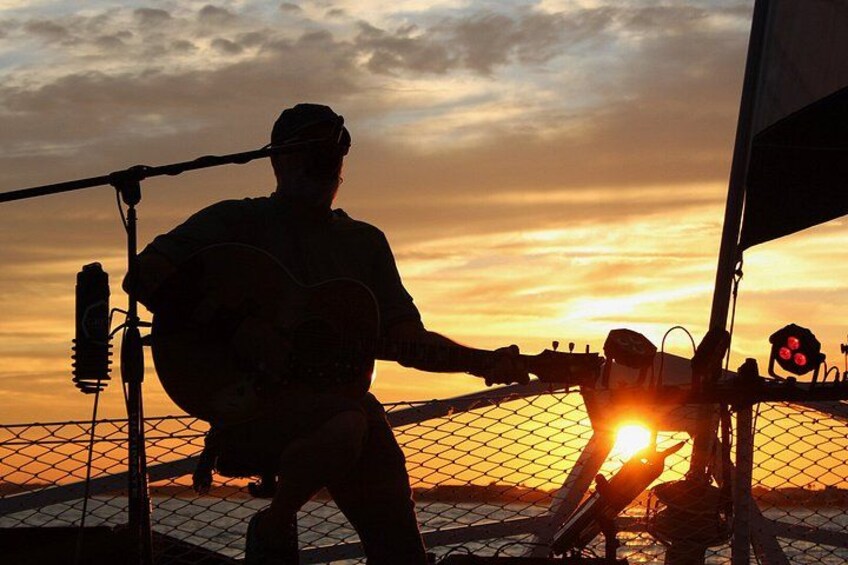 St. Augustine Live Music Sail with Drinks & Sunset Option 2