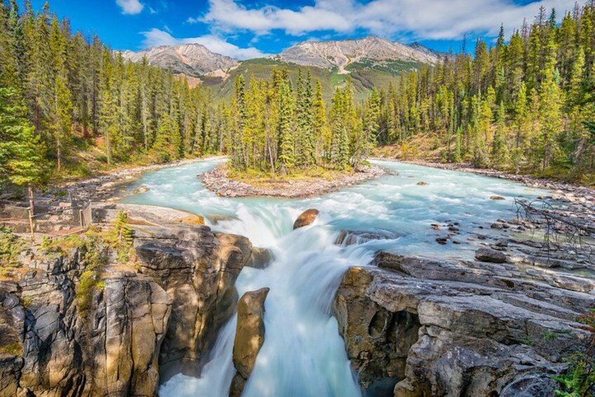 Sunwapta, Athabasca Falls, Peyto, Bow Lake, Icefield Parkway 1