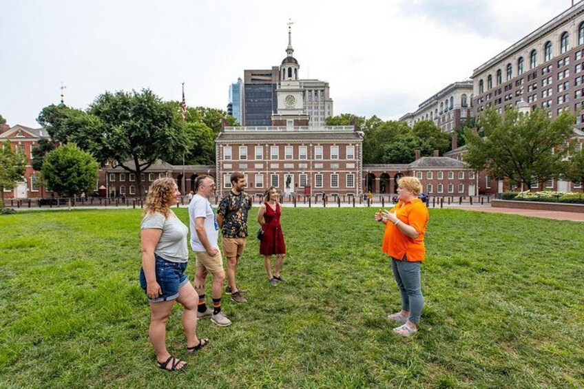Independence Hall the location of the Birth of the United States and creation of modern democracy. 2