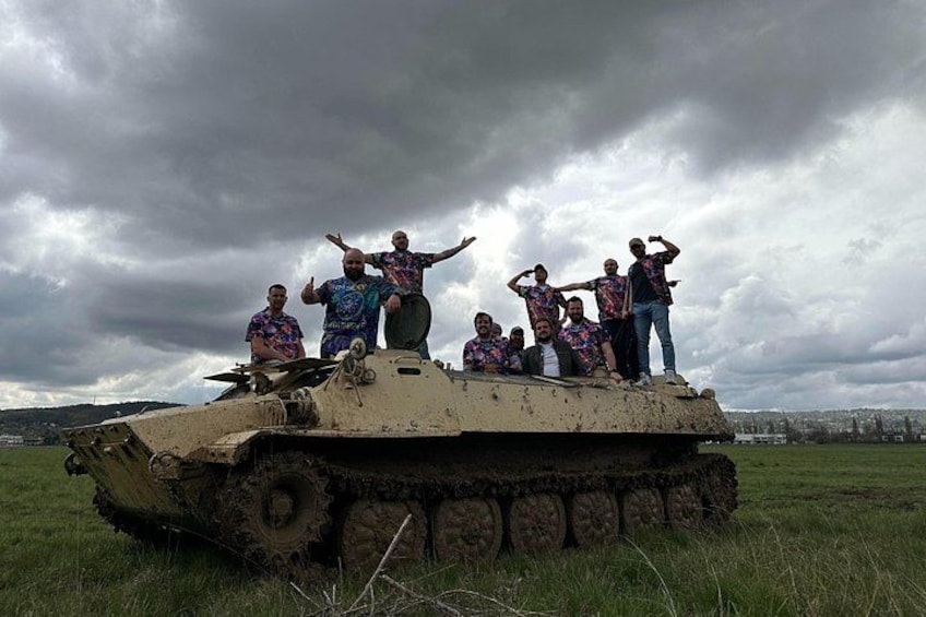 MTLB Tank Driving Budapest Experience 2