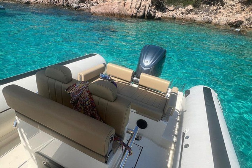 Cannigione: rubber dinghy tour in the Maddalena Archipelago 1