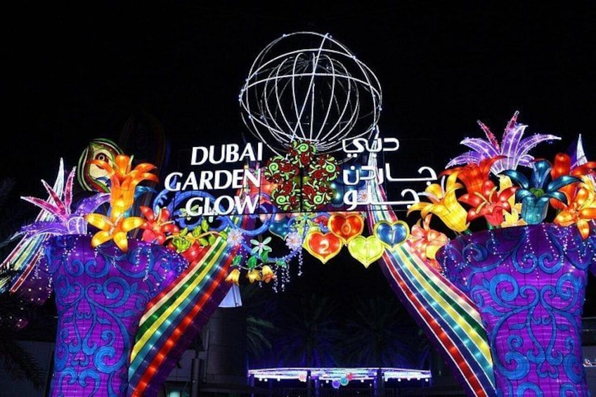 Dubai Garden Glow Entry Ticket 3