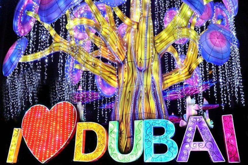 Dubai Garden Glow Entry Ticket 2