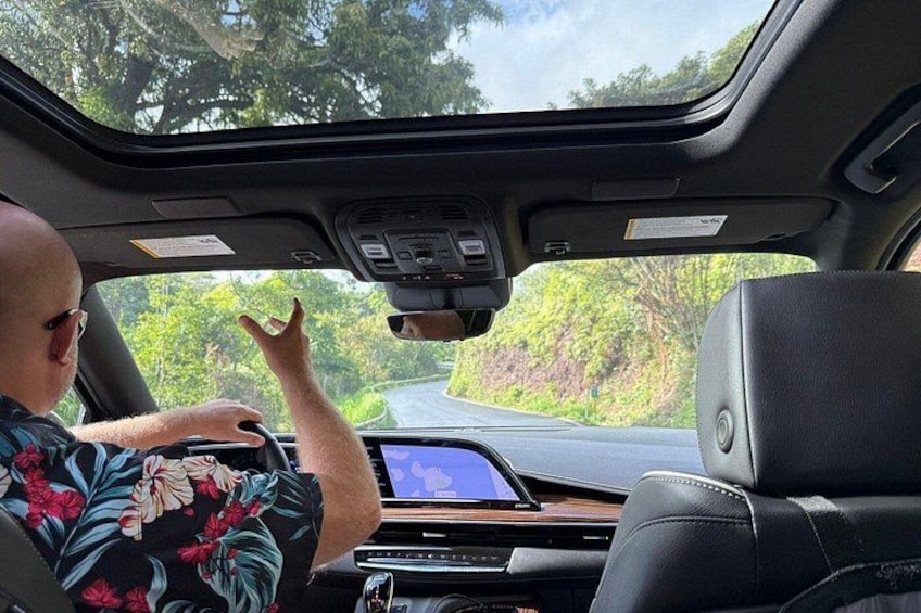 VIP Private Road to Hana Tour in Cadillac Escalade with Pickup 2
