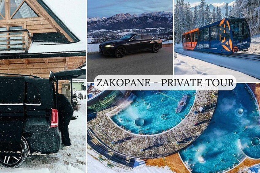 Zakopane Private day trip from Krakow with Hot Springs, Cable Car 1