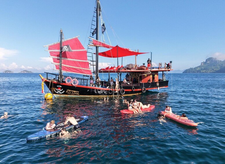 Picture 1 for Activity Krabi: 4-Island Sunset Snorkeling Tour & Bioluminescent Swim 3